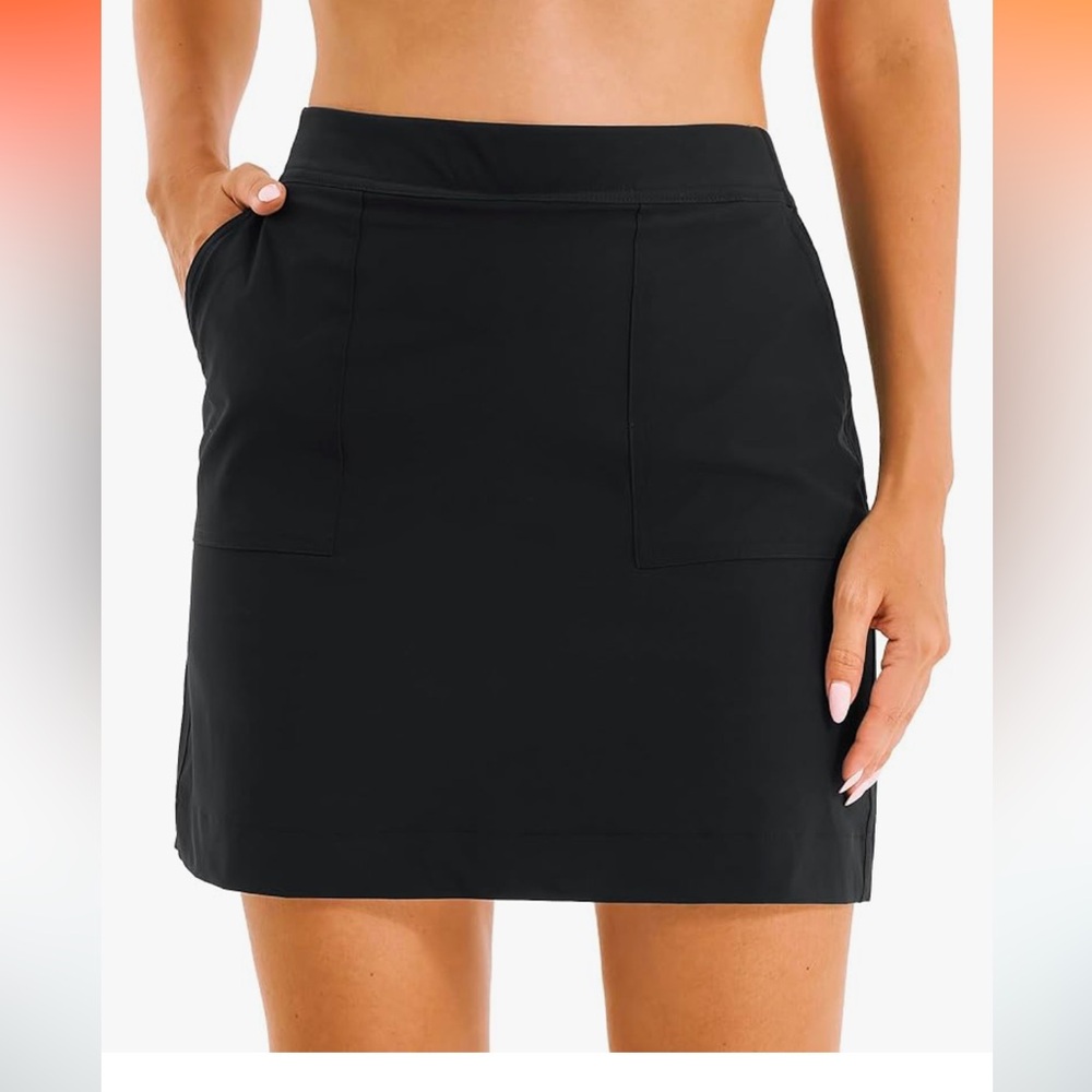 black Patagonia duway skirt skort size 2